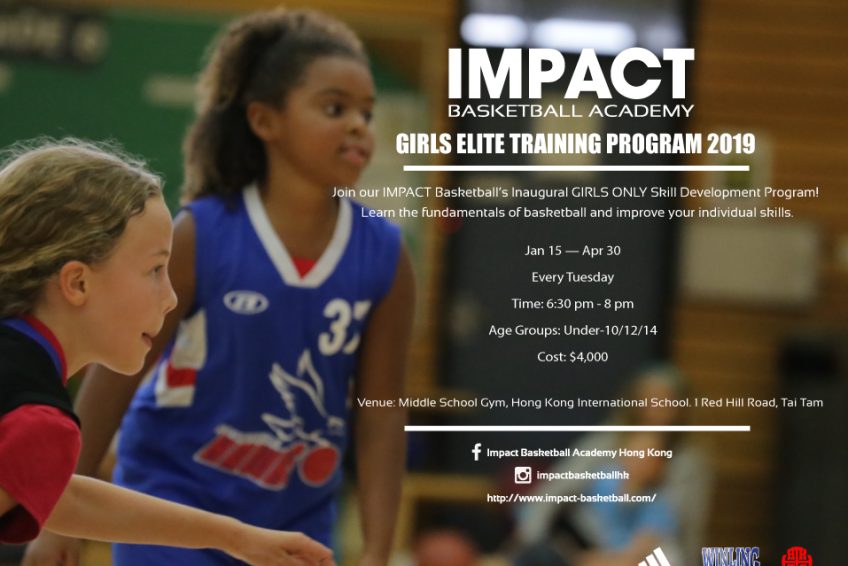 girls basketball training